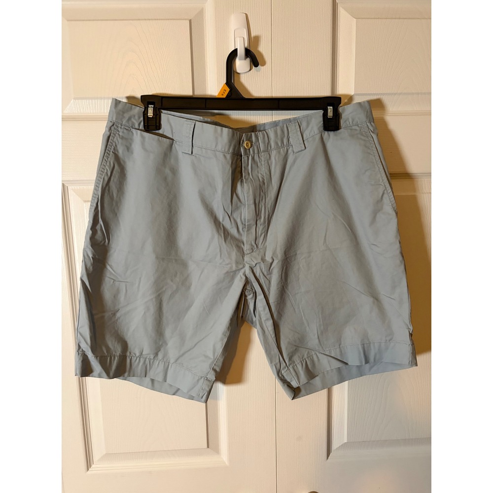 Polo Ralph Lauren Mens Light Blue Pima Cotton Blend Chino Shorts Size 42